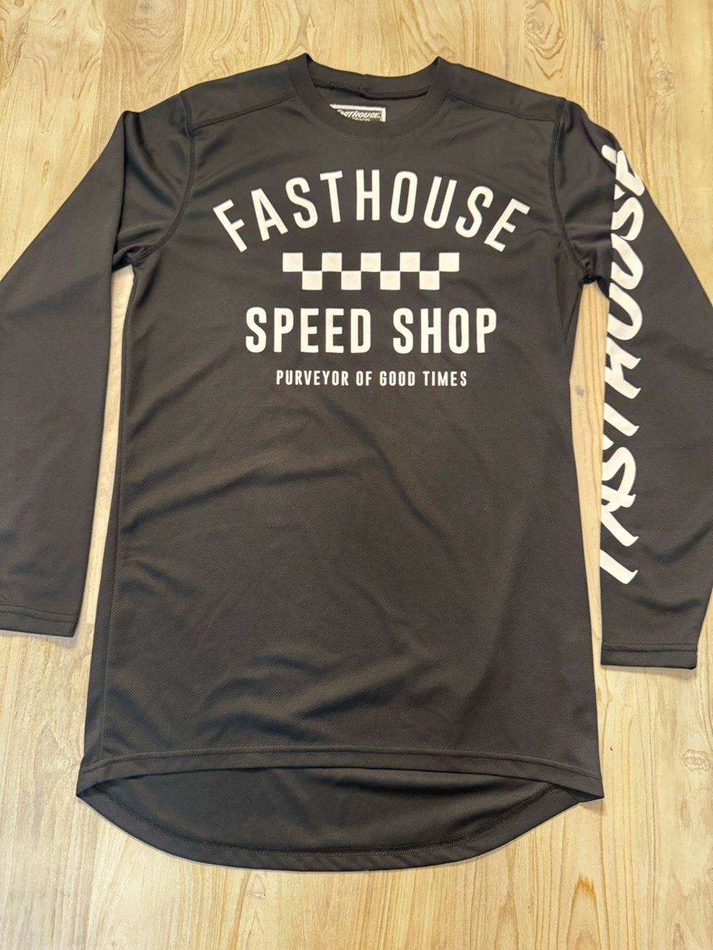 Speed Shop Men's Long Sleeve Performance Tee - Black